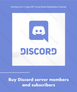 hmizup Buy Discord server members & subscribers